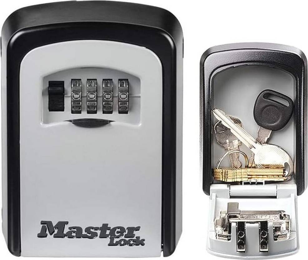 Master Lock Key Safe Wall Mounted Medium Outdoor Mounting Kit