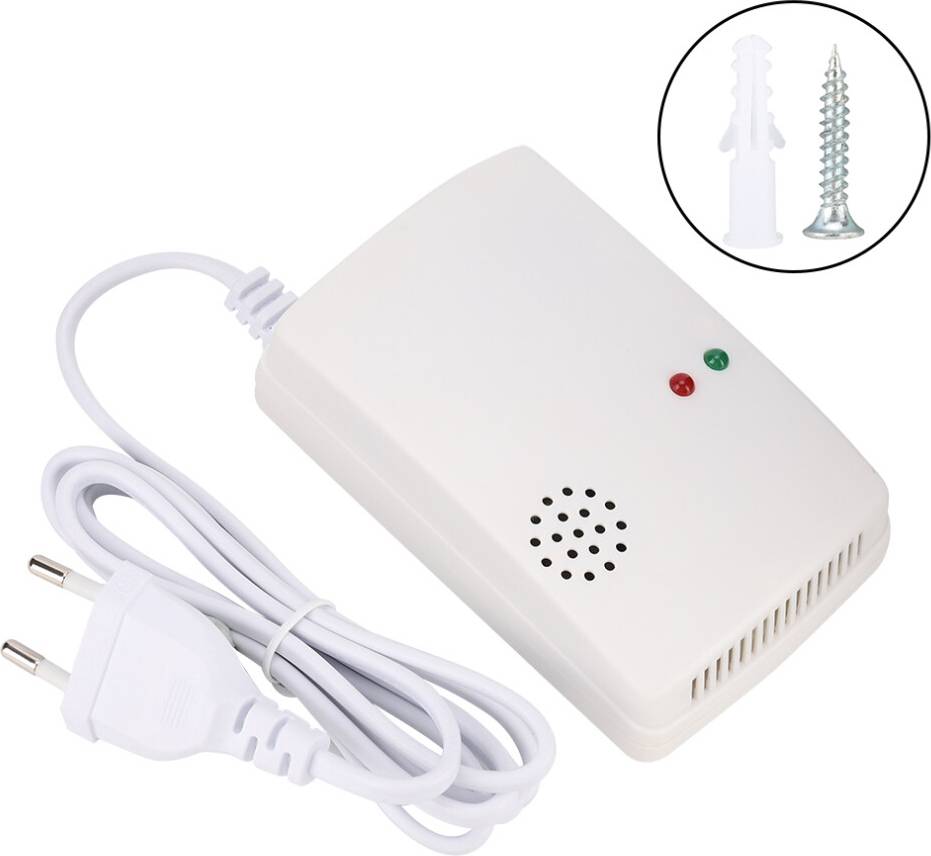 Gas detector alarm Plug In Combustible Gas Detector Alarm