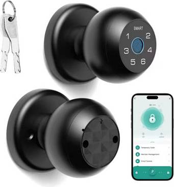 B&Q Smart Fingerprint Door Lock App And Passcode Control