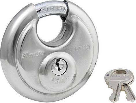 Master Lock 40DPF Stainless Steel Discus Padlock