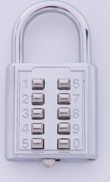 Sodial Button Combination Padlock Digit Push Password Lock
