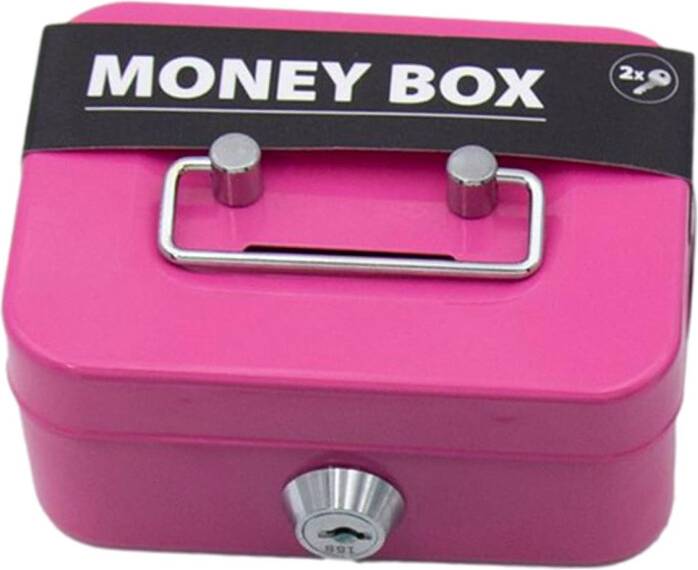 Small lock box Cash Lock Box with Key