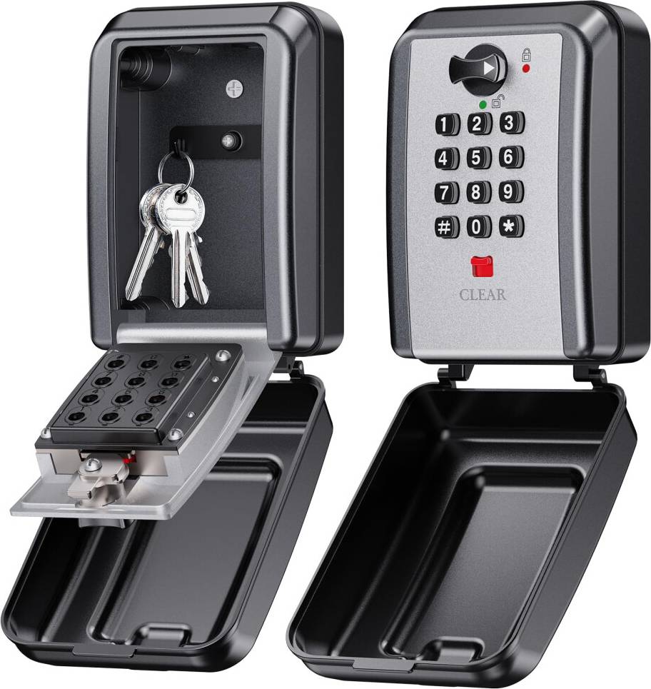Mohard Key Safe Wall Mounted Security Lock Box