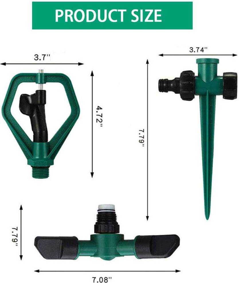 Raised Garden Lawn Sprinkler Multi-Purpose Watering System