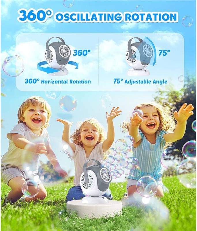 Bubble Machine Auto 360 Rotation