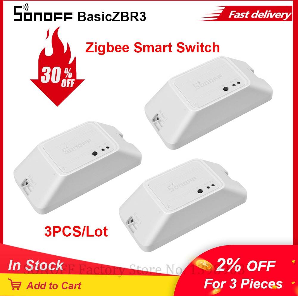 Sonoff 3 Stk Itead Basiczb R3 Modulbryter