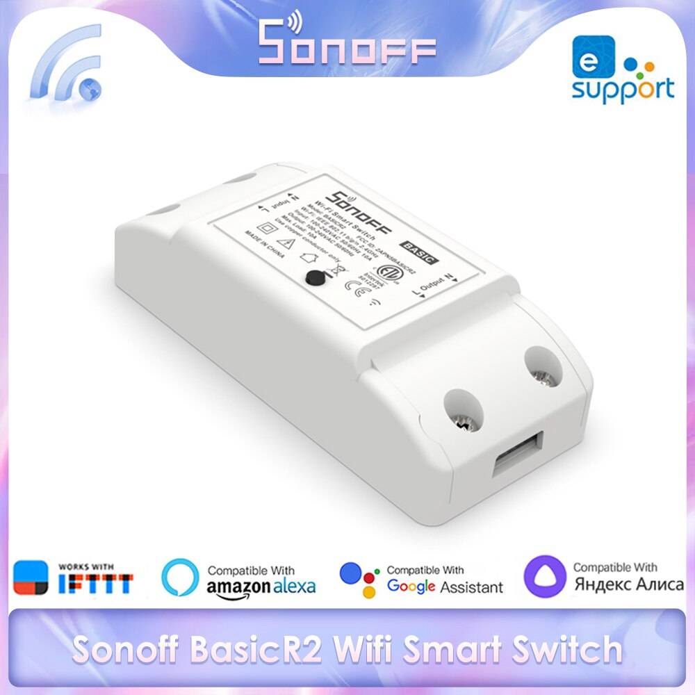 Sonoff BasicR2 WiFi Smart Switch Module 4 St