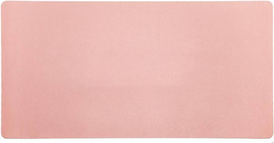 Stor Musmatta PU Läder Rosa