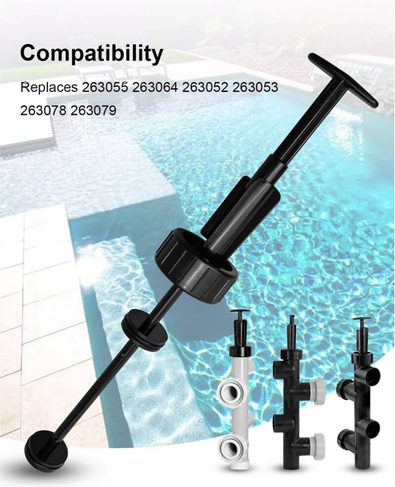 Piston Shaft Assembly Replacement Kit PVC Slide Pool Spa Valve