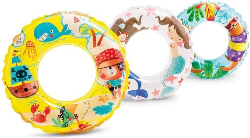 Intex Transparent Rings Assorted Colors