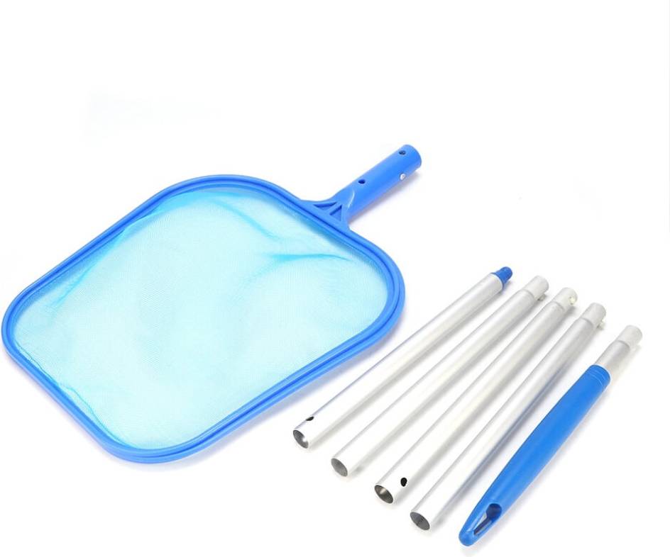 Pool Skimmer Net Cleaning Rod Leaf Rake