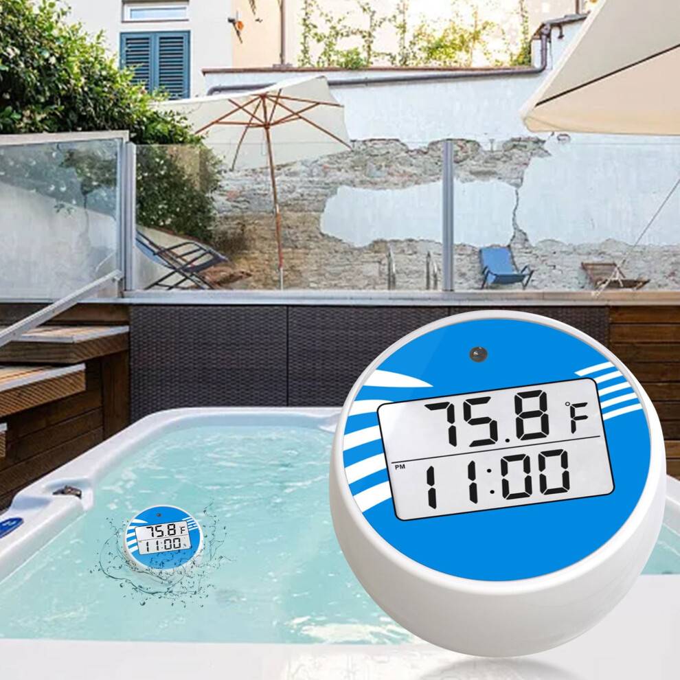 Ice Bath Mini Thermometer with Timer and Digital Display