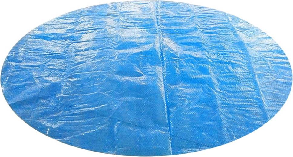 Pool Solar Cover Waterproof Round Blue