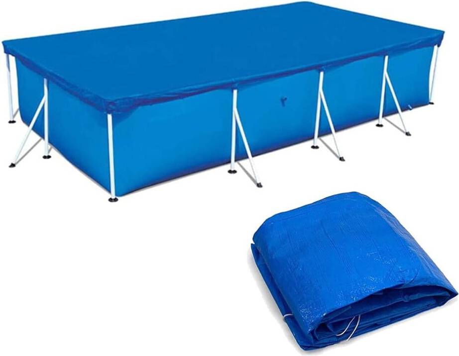 Rectangular Pool Cover 87x59 Inches Heavy-Duty