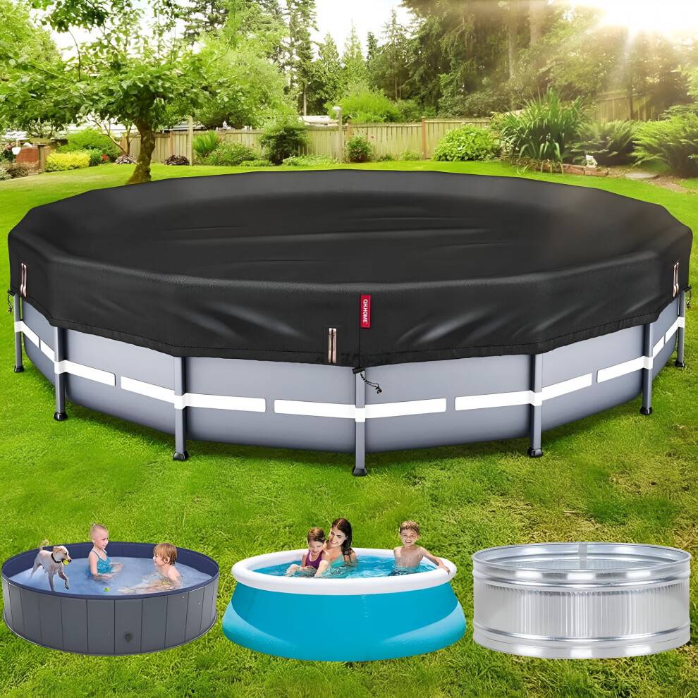 Round Pool Cover 18 Ft Ratchet System
