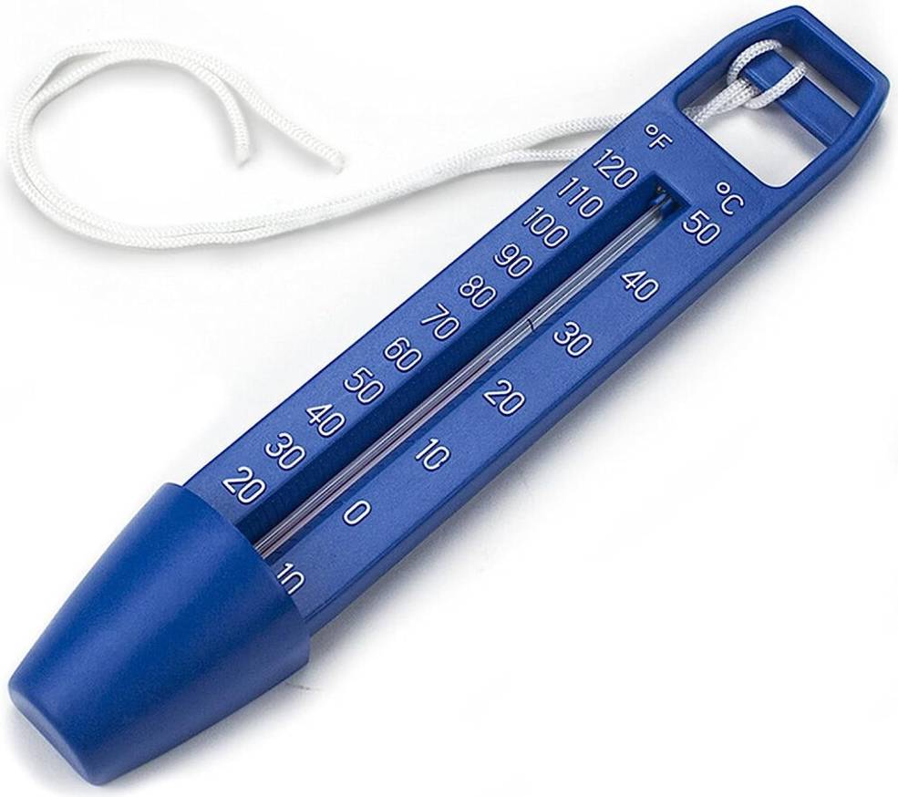 Floating Pool Thermometer Dual Scale 9.5 Inch