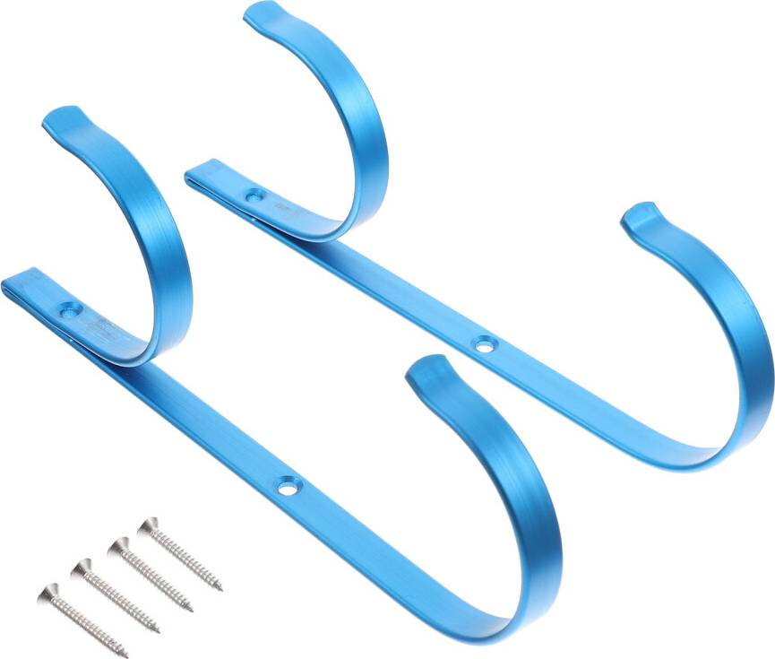 Pool Cleaning Bracket Rack Hanger Set