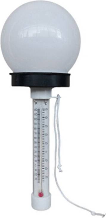 Tauoh Pool Thermometer Floating Solar Powered LED Light