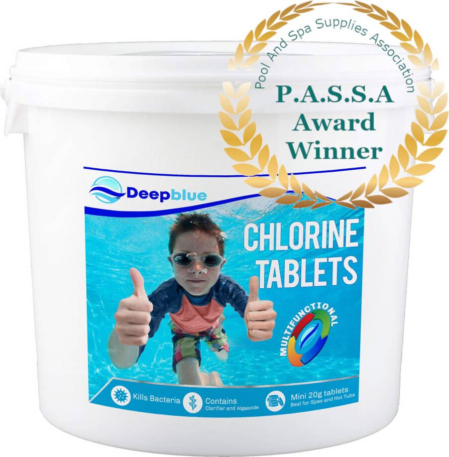 Deep Blue Pro Multifunctional Mini Chlorine Tablets 2kg