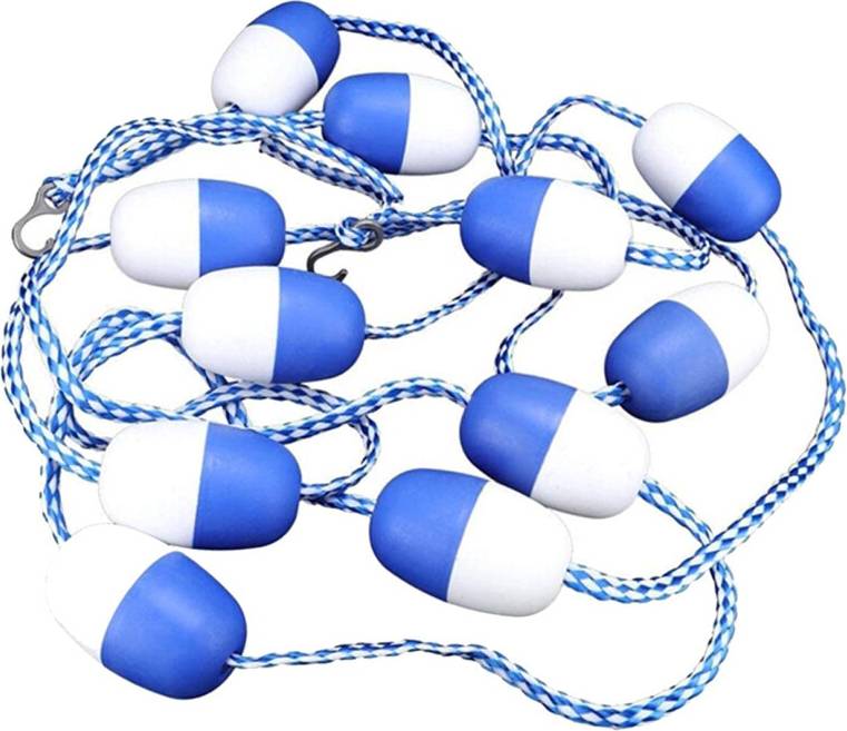 5M Floating Pool Divider Rope with Hooks