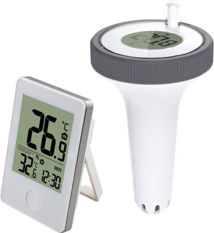 Floating Pool Water Thermometer Indoor Temperature Humidity Monitor