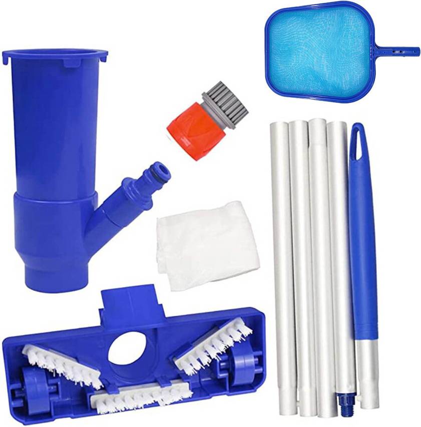 Pool Vacuum Cleaner Leaf Rake 5 Rods