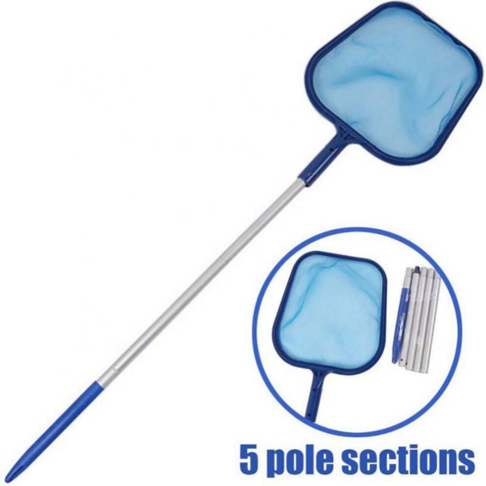 Pool Skimmer Net Set Detachable 47 Inch 5PCS