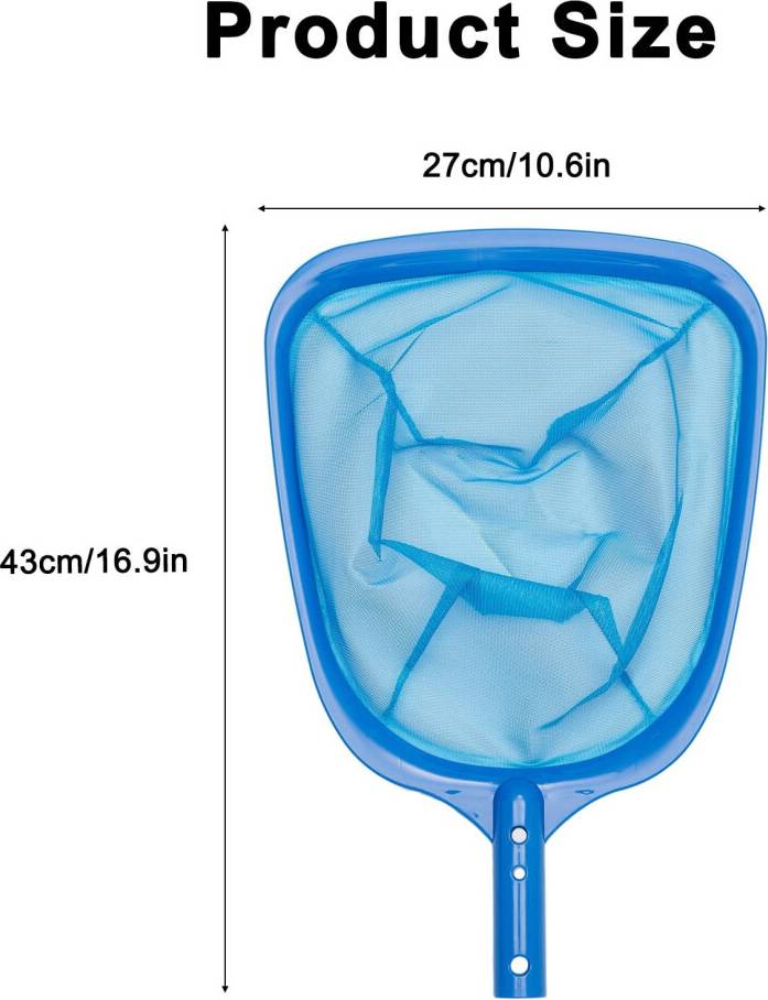Pool Skimmer Net With Pole