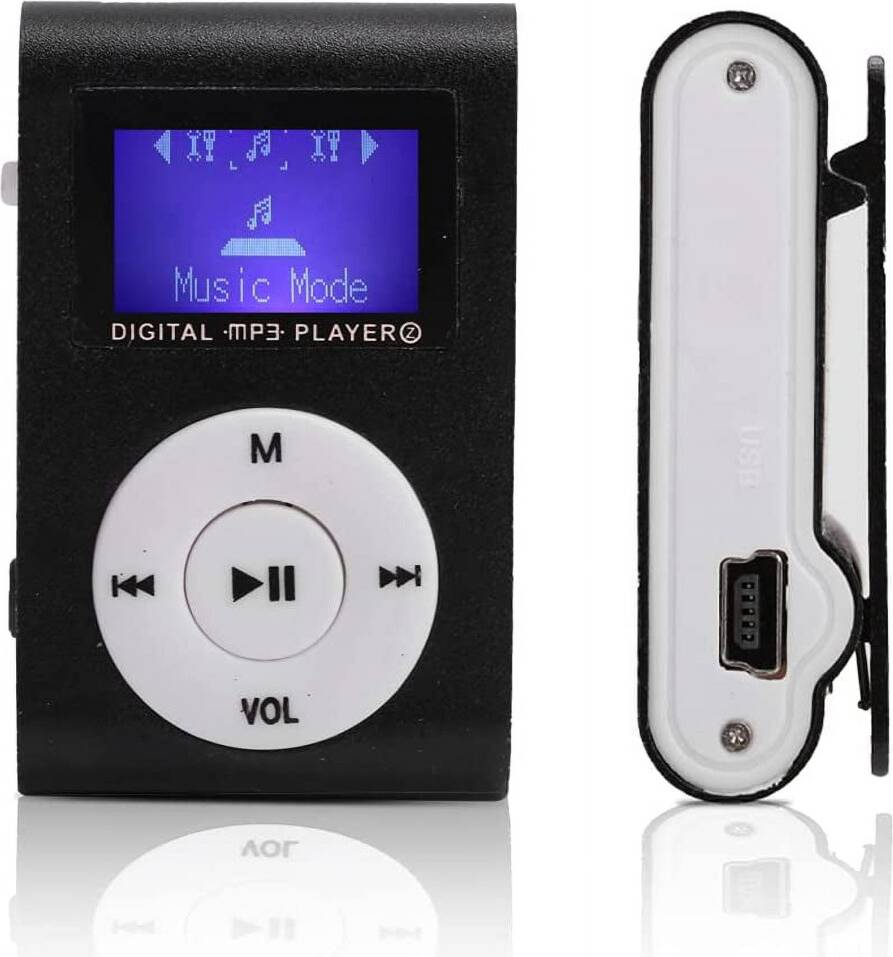 Mini MP3 Player with LCD Screen and Memory Card