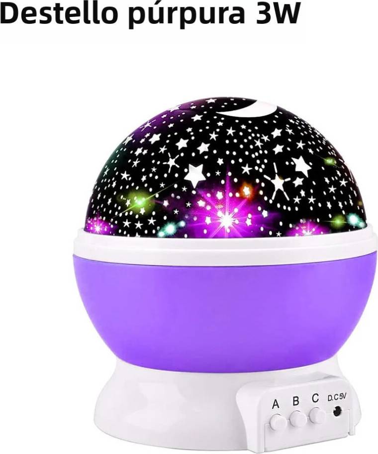 Star projector Star Projector 3W Rotating LED Night Light