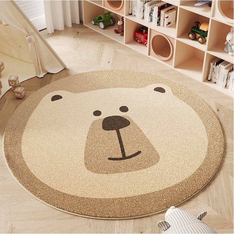Cartoon Cute Round Floor Mat 80cm