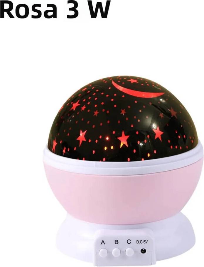 Star Projector 3W Rotating LED Night Light
