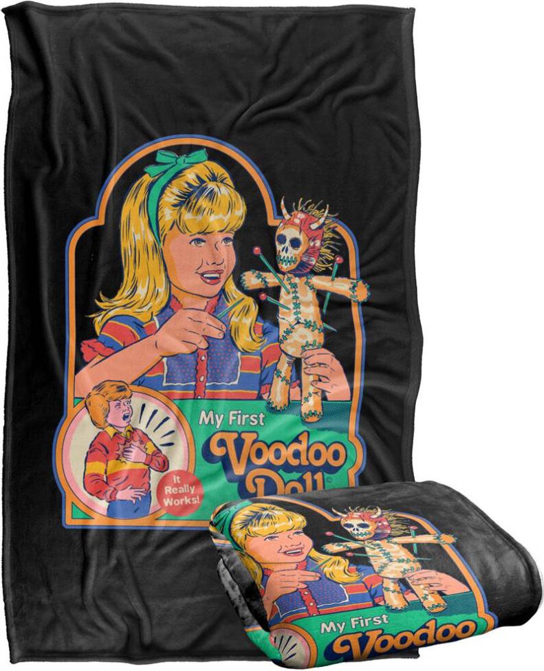 Steven Rhodes My First Voodoo Doll Soft Touch Blanket