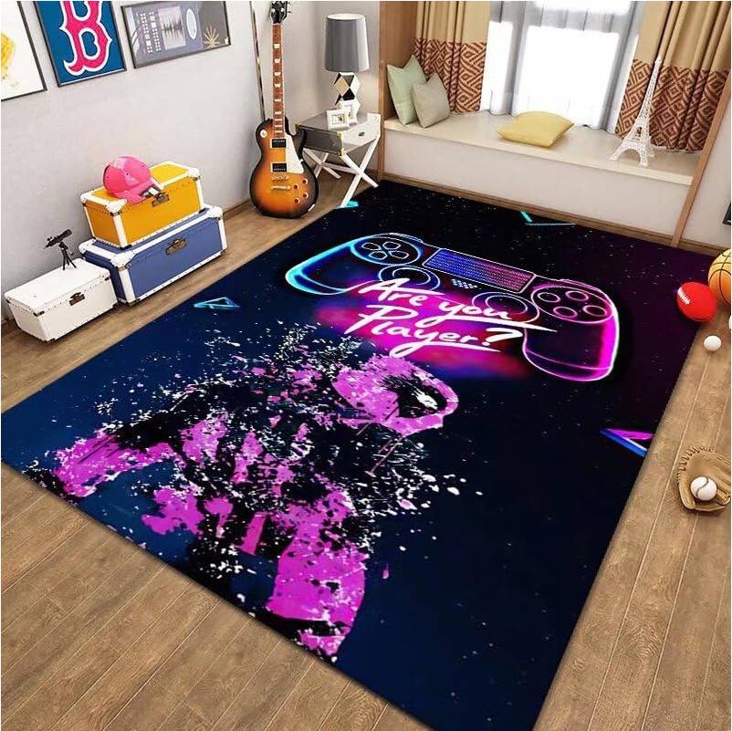 Gaming Area Rug For Boys