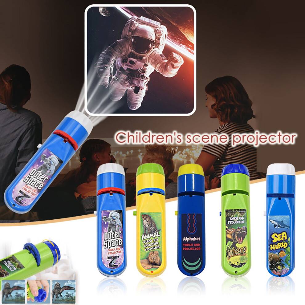 Dinosaur Slide Projector Flashlight Night Light