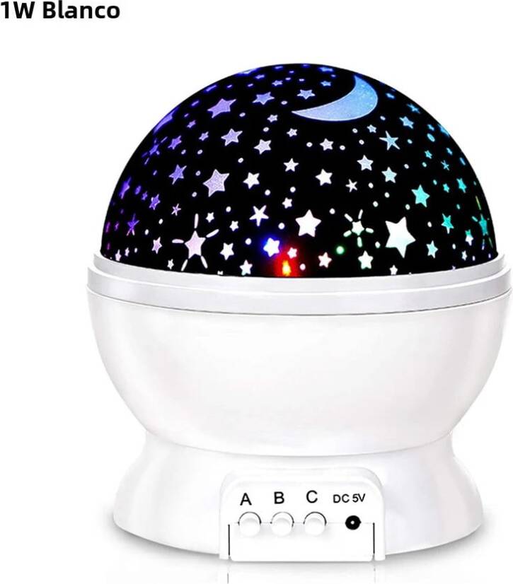Star Projector 1W Rotating LED Night Light