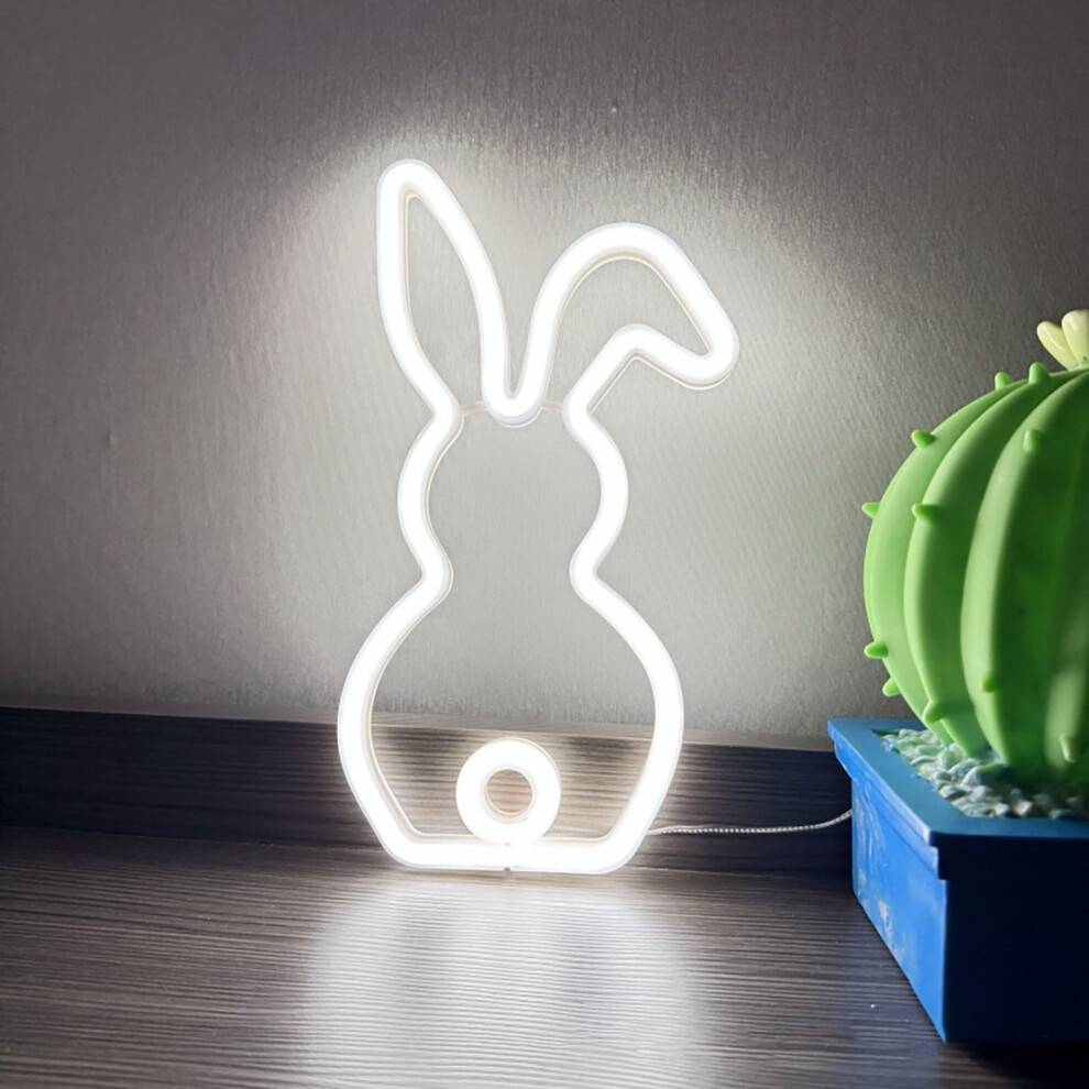 Neon Bunny Rabbit LED Egg