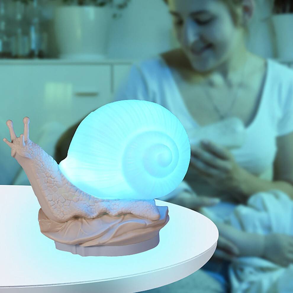 Snail-Shaped LED 24-Color Night Light