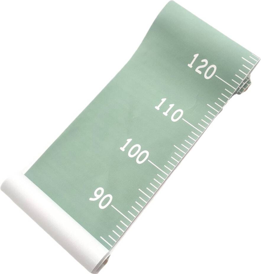 Wall-Mounted Growth Chart Canvas Ruler 1-Pack