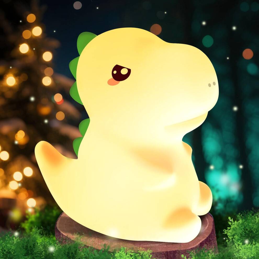 Dinosaur 16-Color Changing Tap Control Night Light
