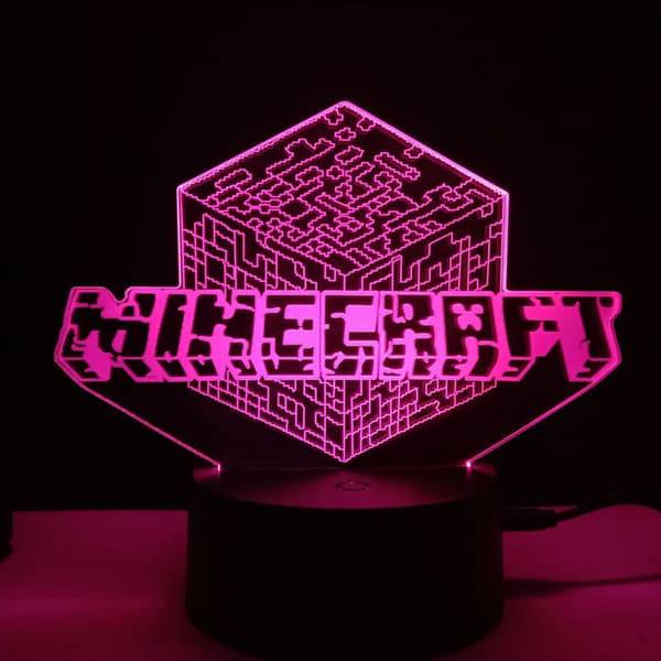 Minecraft Set Touch Base Night Light
