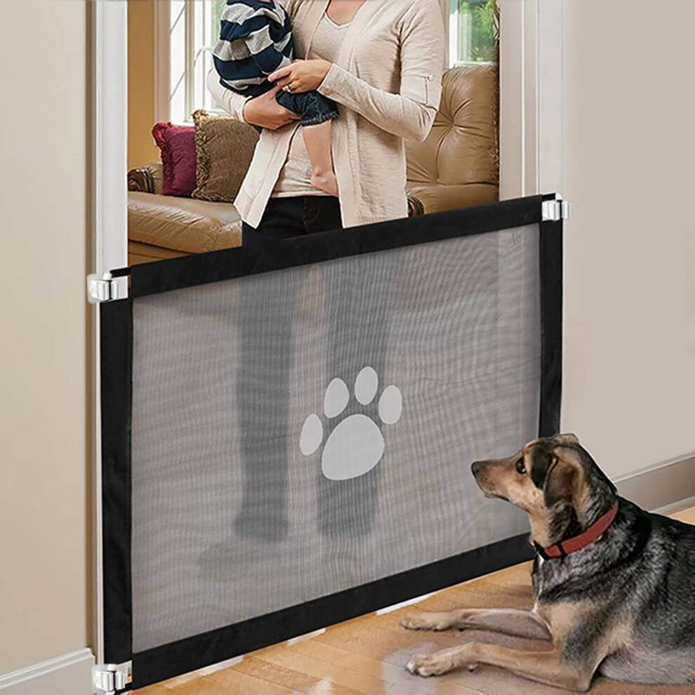 Dog Gate Magic Gate Lockable Safety Guard