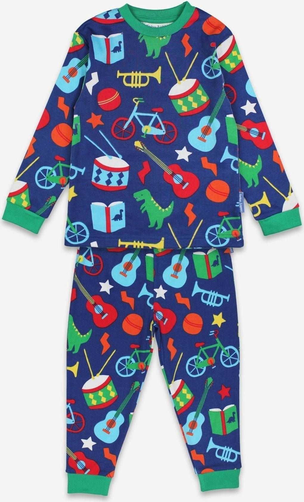 Toby Tiger Print Pyjamas 122cm