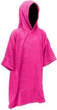Junior Hooded Change Robe - Pink