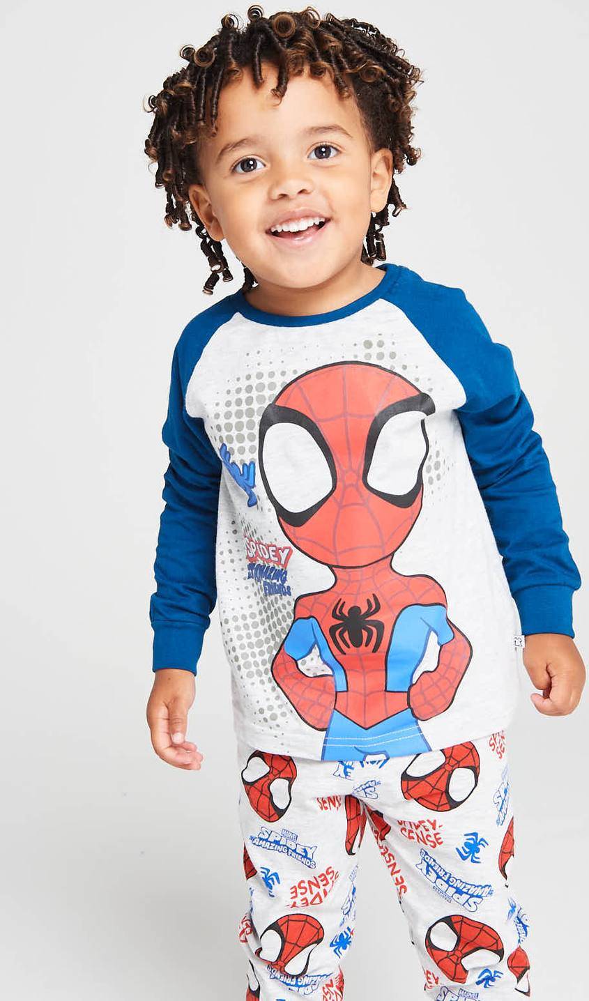 Spidey Friends Pyjamas Set - Grey