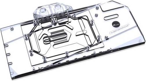 Full Coverage GPU Water Block Backplate ASUS ROG Strix RX 6750 XT