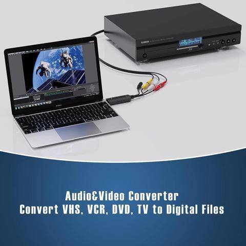 Usb video capture card VHS Mini USB Audio Video Capture Card