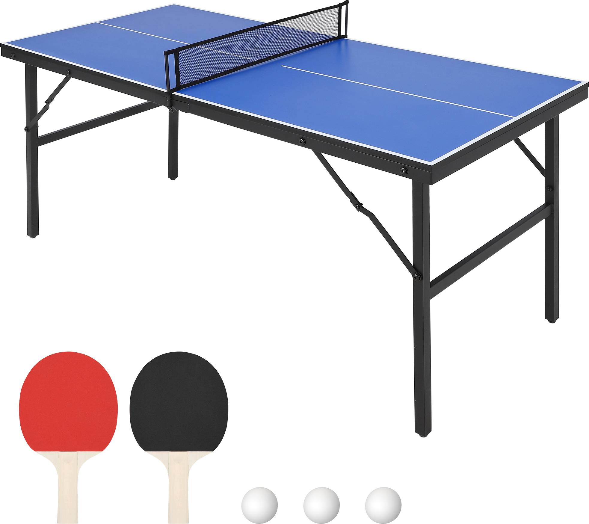 Ping pong table price IDEALHOUSE Portable Collapsible Ping Pong Table Set