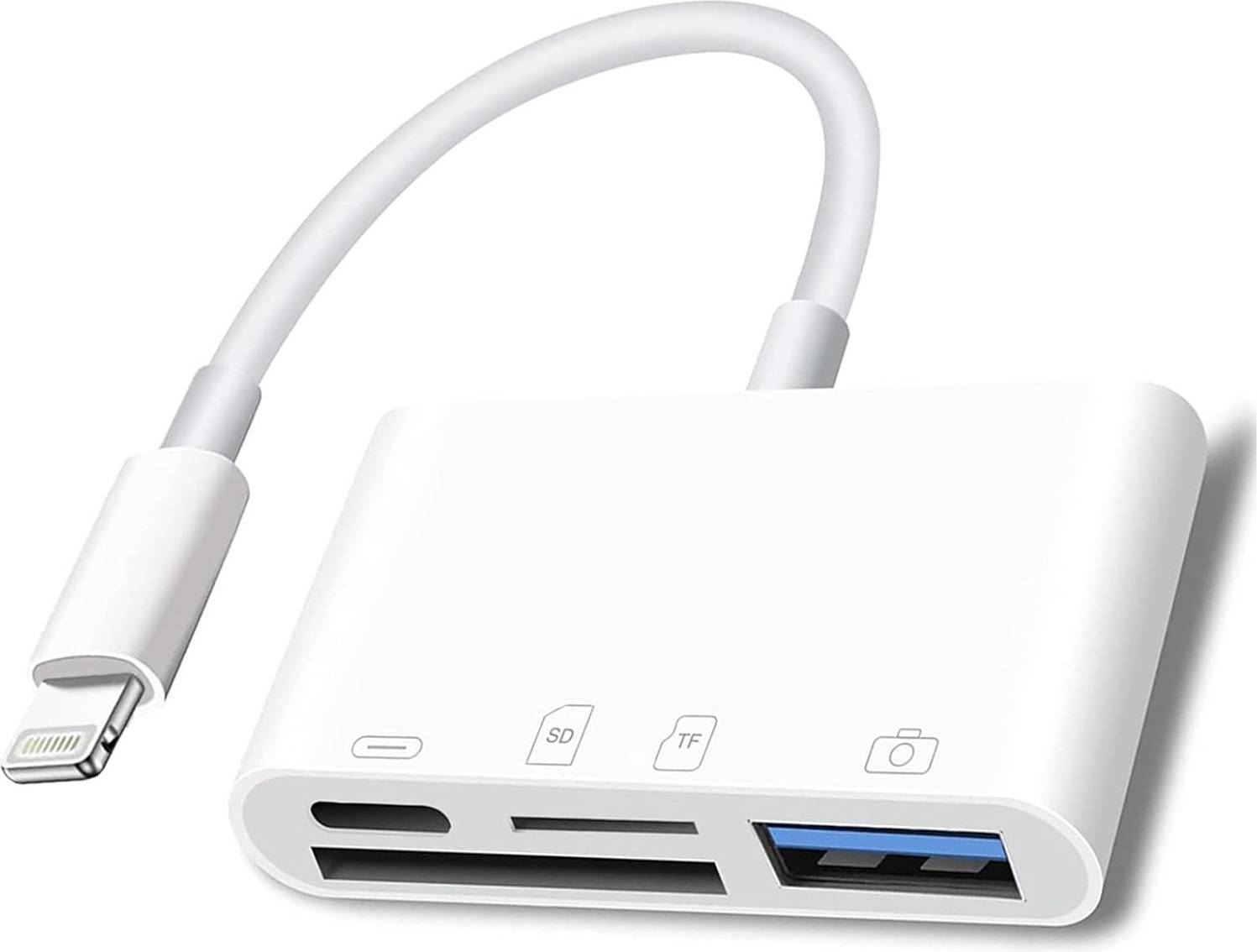 Sd card to usb Lightning To SD Card Reader 4 In 1 Adapter