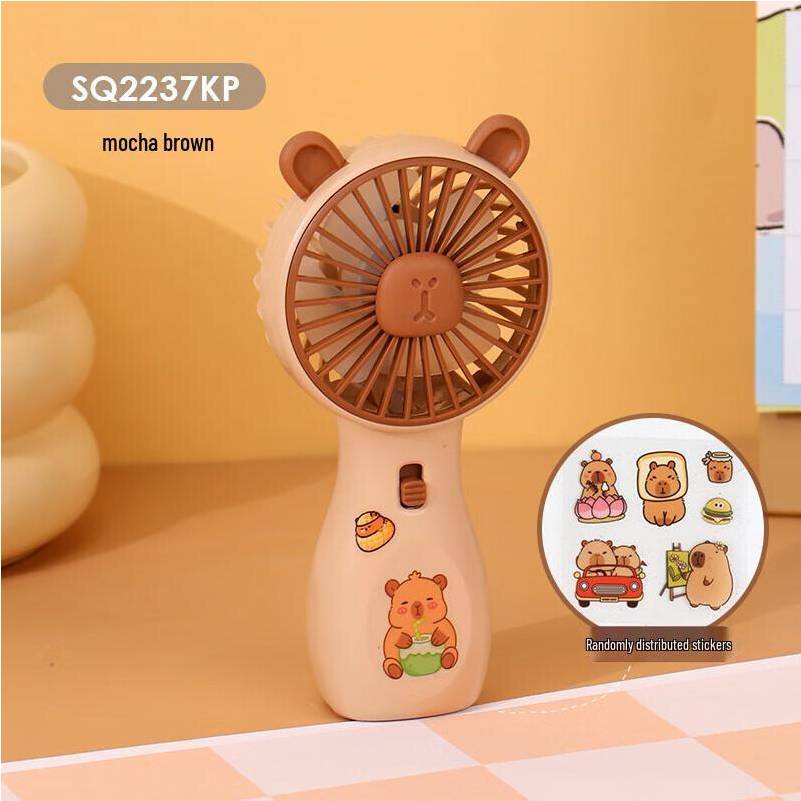 Portable handheld fan Li Shen Cartoon Mini Portable Handheld Fan